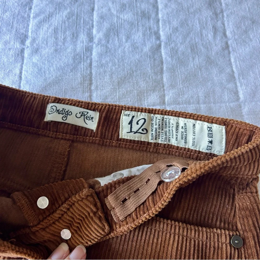 NWOT: Indigo Rein Girl's Corduroy Skirt